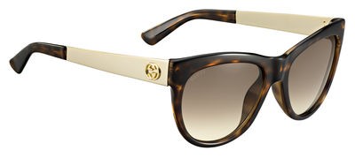 Gucci Gucci 3739/N/S Sunglasses, 0VJY(JD) Dark Havana
