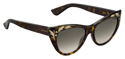 Gucci Gucci 3806/S Sunglasses, 0086(HA) Dark Havana