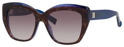 Max Mara Mm Prism I Sunglasses, 0U9C(JS) Havana Violet Blue