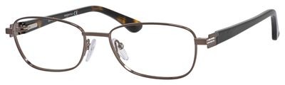 Safilo Design Sa 6042 Eyeglasses, 0WGV(00) Bronze Chocolate