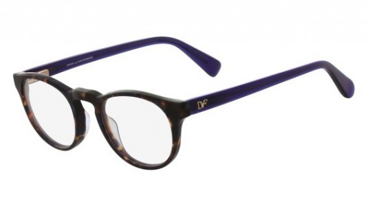 Diane Von Furstenberg DVF5087 Eyeglasses, (400) BLUE TORTOISE