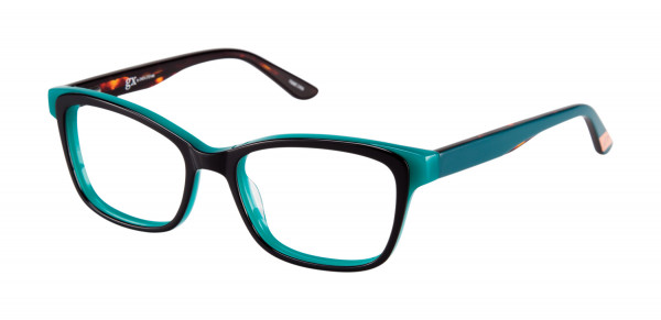 gx by Gwen Stefani GX002 Eyeglasses, Navy/Green (NAV)