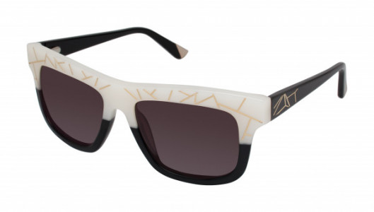 L.A.M.B. LA501 Sunglasses, Bone Black (BON)