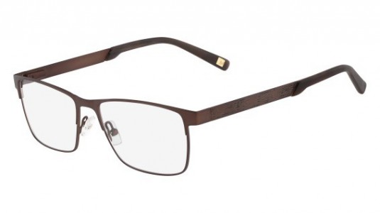 Marchon M-SOCIETY Eyeglasses, (210) SATIN BROWN