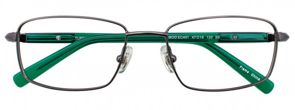 EasyClip EC401 Eyeglasses, 020 - Satin Gunmetal