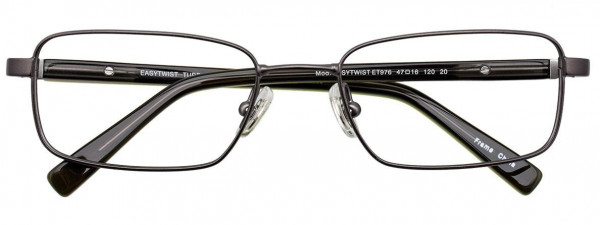 EasyTwist ET976 Eyeglasses, 020 - Satin Gunmetal