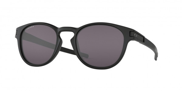 Oakley OO9349 LATCH (A) Sunglasses, 934919 LATCH (A) MATTE BLACK PRIZM GR (BLACK)