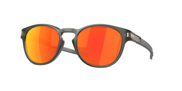 Oakley OO9349 LATCH (A) Sunglasses, 934949 LATCH (A) MATTE GREY SMOKE PRI (GREY)