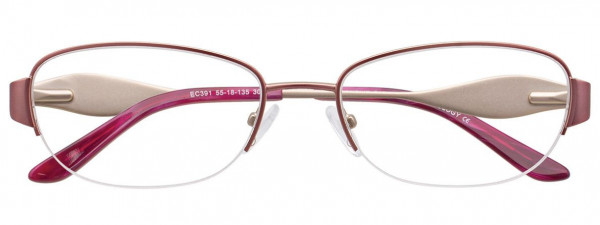 EasyClip EC391 Eyeglasses, 030 - Satin Light Pink