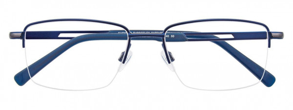 EasyClip EC408 Eyeglasses, 050 - Satin Dark Blue