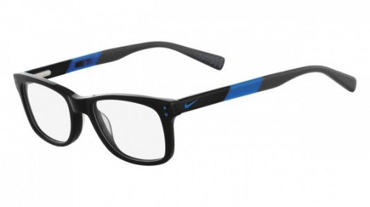 Nike NIKE 5538 Eyeglasses, (013) BLACK-PHOTO BLUE