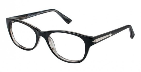 Rocawear RO414 Eyeglasses, OXSL Black/Silver