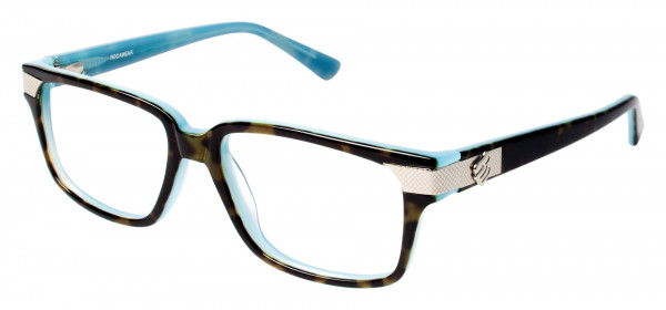 Rocawear RO389 Eyeglasses, TSBL TORTOISE/BLUE