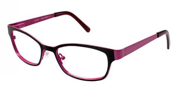 Jessica Simpson J1022 Eyeglasses, OXPK Black/Pink