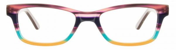 David Benjamin Dreamer Eyeglasses, Plum / Indigo Stripe