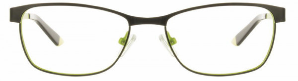 David Benjamin LOL Eyeglasses, 3 - Black/Lime