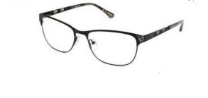 Essence Eyewear Antonia Eyeglasses, Black
