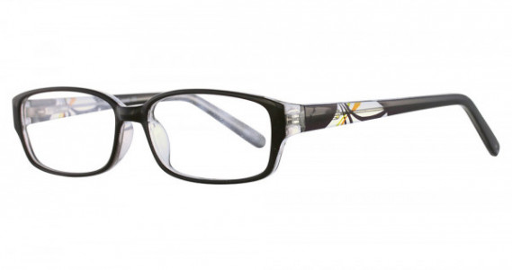 Enhance 3946 Eyeglasses, Black/Crystal