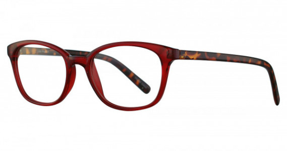 Lido West Keel Eyeglasses, Red/Trt
