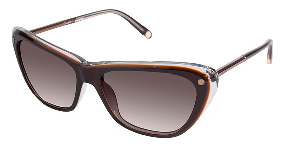 Balmain 2069 Sunglasses, C02 Brown (Gradient Brown)