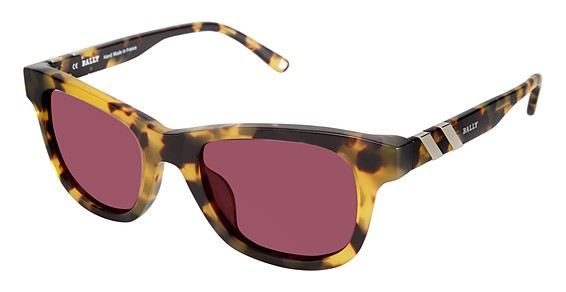 Bally BY4060A Sunglasses, C02 Tortoise (Red/Pink)