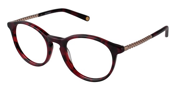 Balmain 1063 Eyeglasses, C03 Red Tortoise