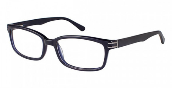 Van Heusen S358 Eyeglasses, Blu