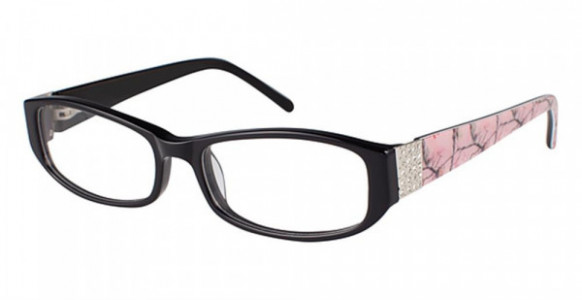 Realtree Eyewear R415 Eyeglasses, Black