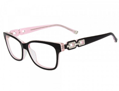 Café Boutique CB1040 Eyeglasses, C-2 Onyx/Pink