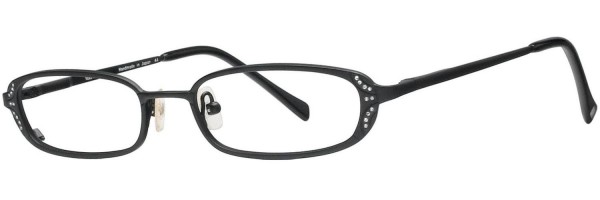 Vera Wang V154 Eyeglasses, Black Satin