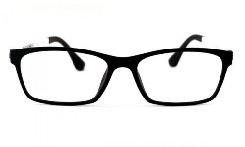 Eyecroxx EC3UL350 Eyeglasses, C1 Black White