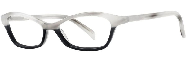 Vera Wang V151 Eyeglasses, Black/White