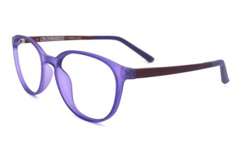 Eyecroxx EC446U Eyeglasses, C2 Purple Crystal