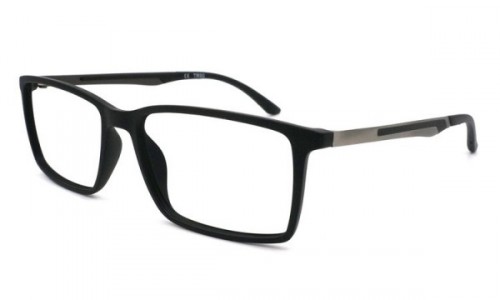 Eyecroxx EC449T Eyeglasses, C1 Mat Black