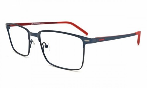 Eyecroxx EC452M Eyeglasses, C3 Navy Red