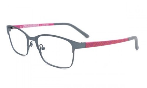 Eyecroxx EC456M Eyeglasses, C3 Grey Coral