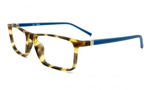 Eyecroxx EC461T Eyeglasses, C3 Tortoise Blue