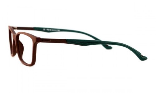 Eyecroxx EC4TR368 Eyeglasses, C3 Brown Green