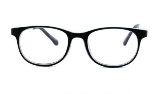 Eyecroxx ECK101 Eyeglasses, Black Blue