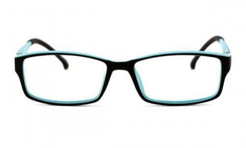 Eyecroxx ECK103 Eyeglasses, Black Blue