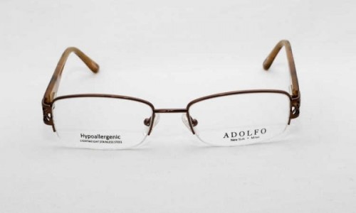 Adolfo ISTANBUL Eyeglasses, Brown