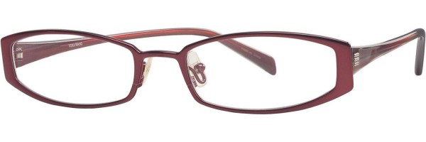 Vera Wang V141 Eyeglasses, Burgundy