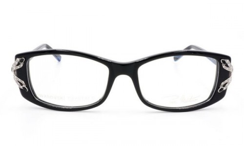 Pier Martino PM6471 Eyeglasses, C1 Black Silver