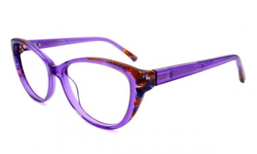 Tehia T50007 Eyeglasses, C04 Translucent Purple
