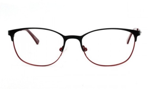 Windsor Originals BROMPTON Eyeglasses, Black Red