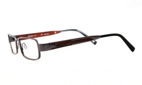 Cadillac Eyewear EXT4755 Eyeglasses, Gunmetal/Bubinga