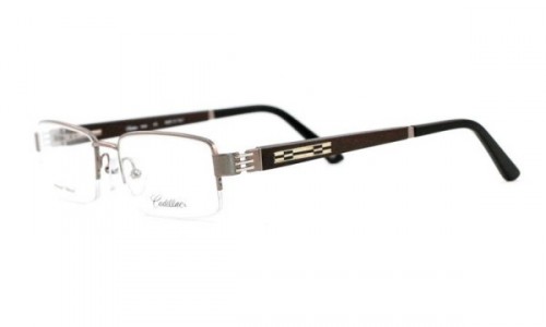 Cadillac Eyewear EXT4781 Eyeglasses, Dark Gun/Mahogany