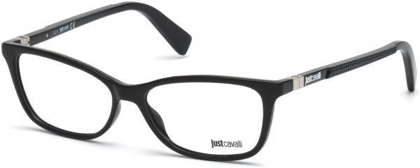Just Cavalli JC0763 Eyeglasses, 001 - Shiny Black