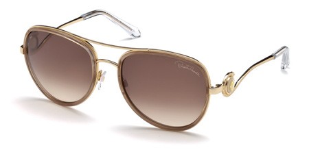 Roberto Cavalli WEZEN Sunglasses, 74F - Pink /other / Gradient Brown