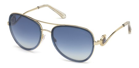 Roberto Cavalli WEZEN Sunglasses, 92X - Blue/other / Blu Mirror